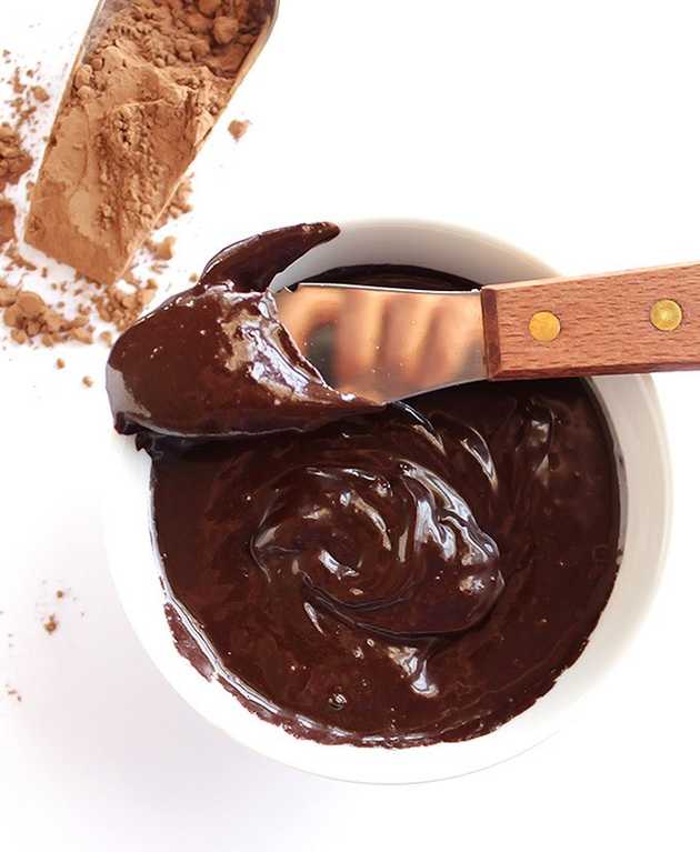 chocolate frosting